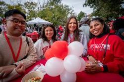 Group at Alumni Barbecue